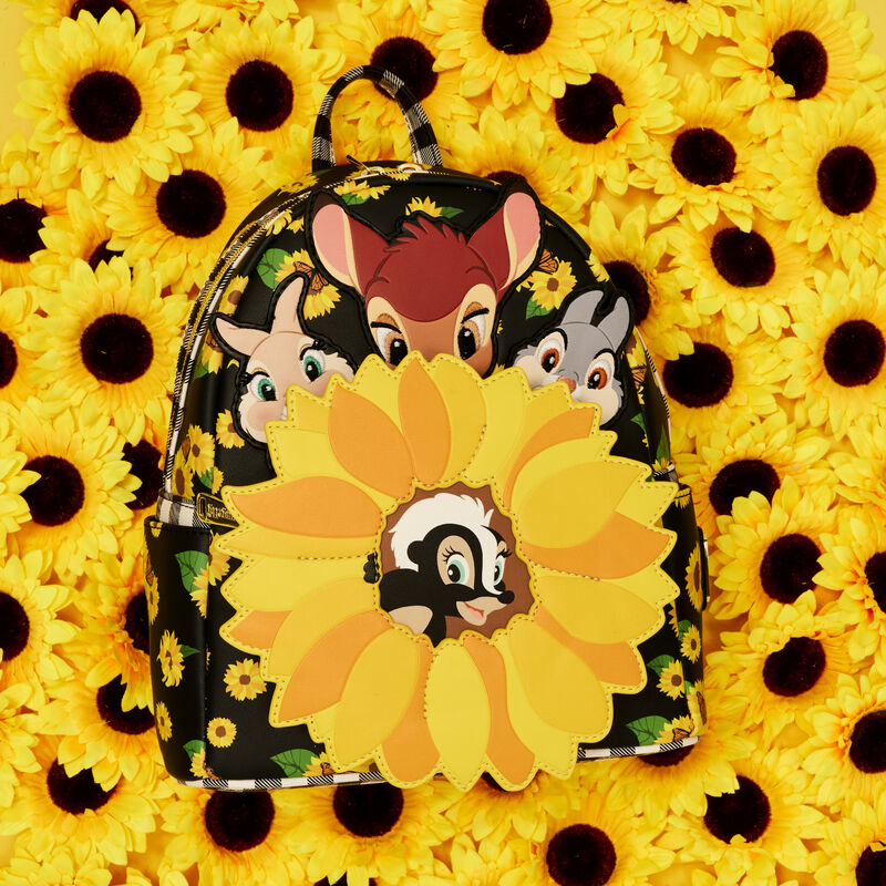 Load image into Gallery viewer, Loungefly Disney Bambi Sunflower Friends Mini Backpack - PRE ORDER - LF Lovers
