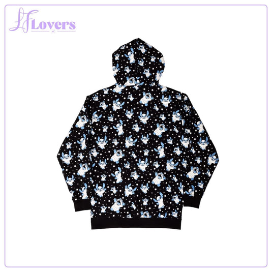 Loungefly Disney Stitch Ghost Hooded Sweatshirt