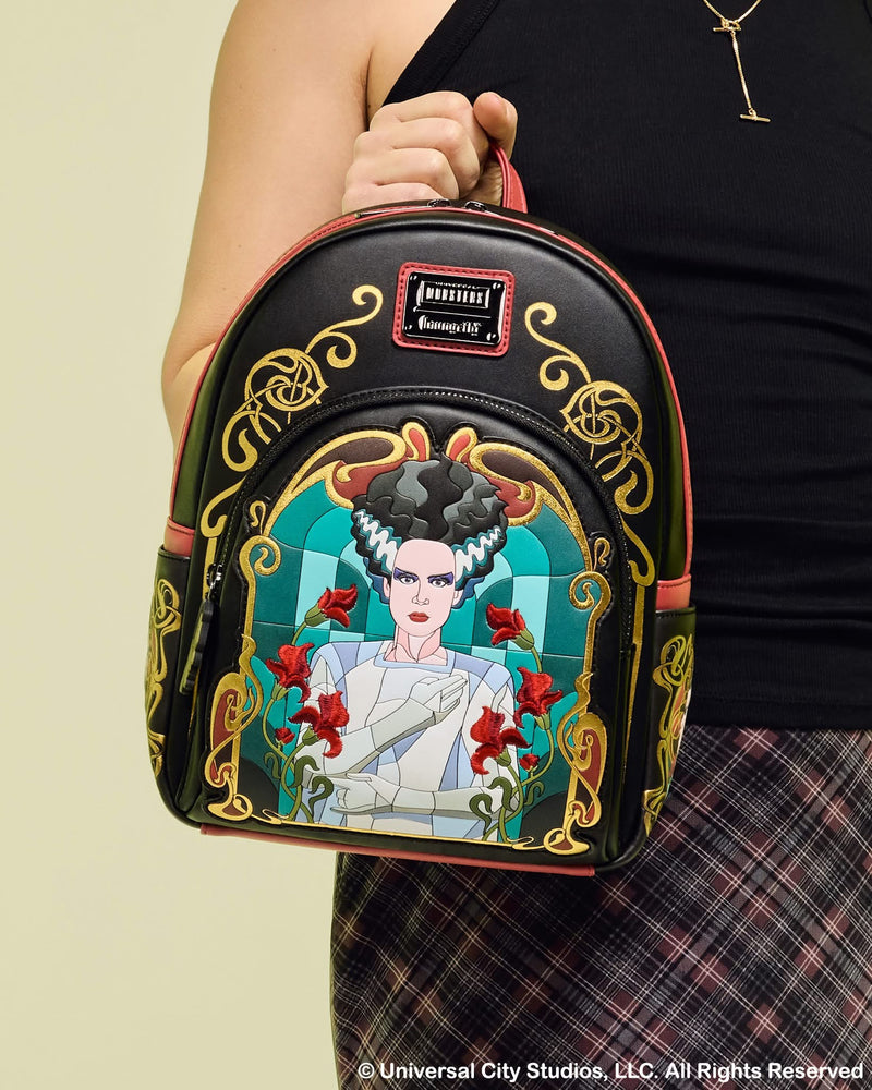 Load image into Gallery viewer, Loungefly Universal Monsters Bride Of Frankenstein Mini Backpack
