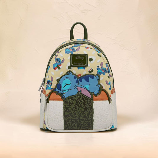 Loungefly Disney Lilo & Stitch Musubi Stitch Mini Backpack