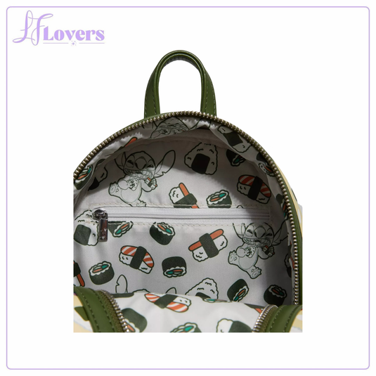 Loungefly Disney Lilo & Stitch Musubi Stitch Mini Backpack