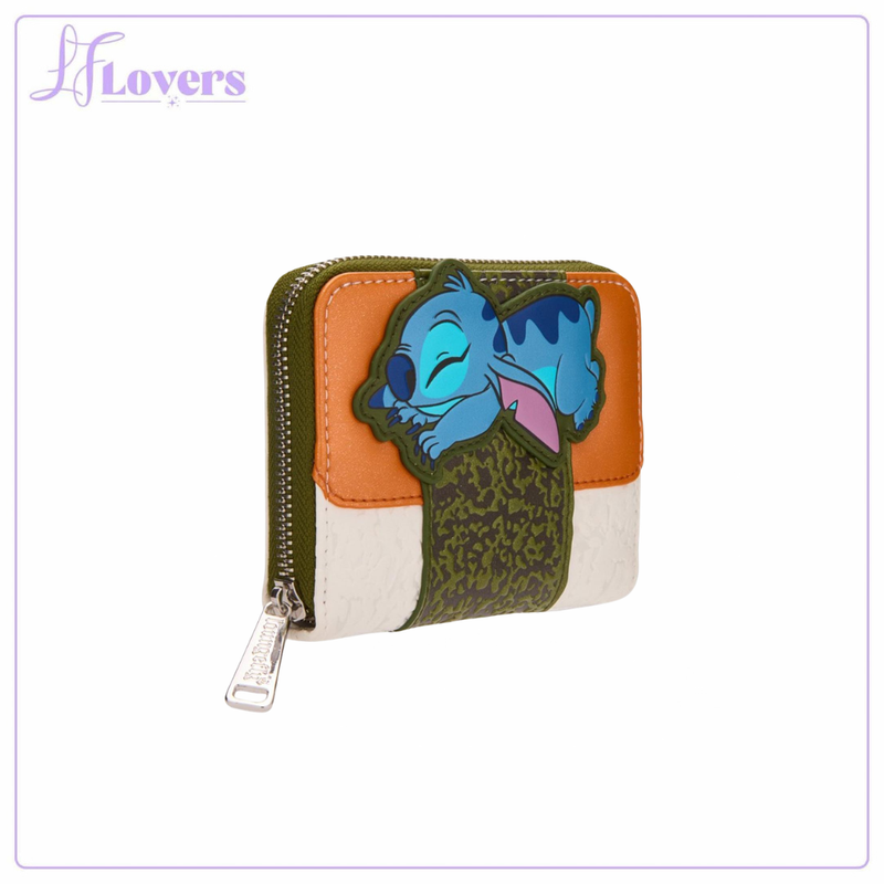 Load image into Gallery viewer, Loungefly Disney Lilo &amp; Stitch Musubi Stitch Wallet
