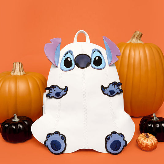 Loungefly Stitch Ghost Cosplay Mini Backpack - COMING SOON