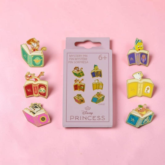 Loungefly Disney Princess Books Mystery Pins
