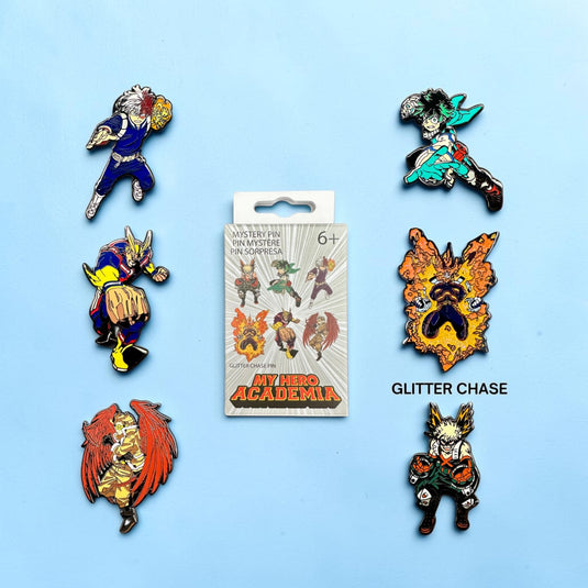 Loungefly My Hero Academia Character Action Mystery Pins