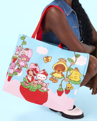 Loungefly Sanrio X Strawberry Shortcake Oversize Canvas Tote - PRE ORDER