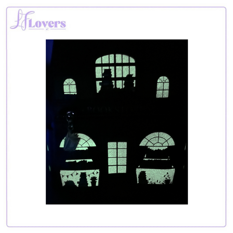Load image into Gallery viewer, Loungefly Bookstore Glow in the Dark Mini Backpack - LF Lovers
