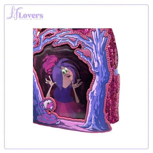 Loungefly Disney Sword and the Stone Madam Mim Lenticular Mini Backpack -PRE ORDER - LF Lovers