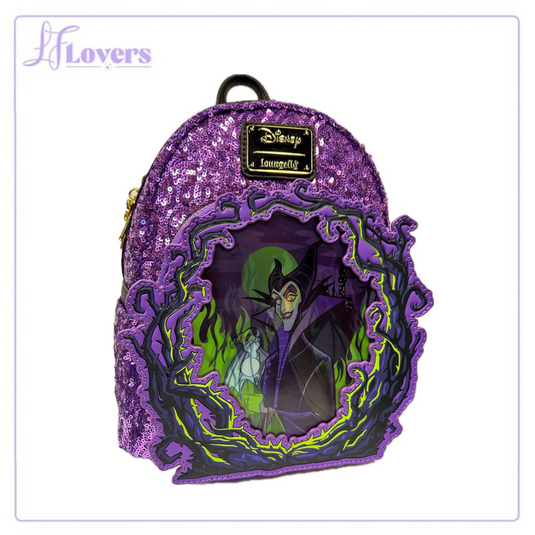 Loungefly Disney Sleeping Beauty Maleficent Lenticular Mini Backpack - PRE ORDER - LF Lovers