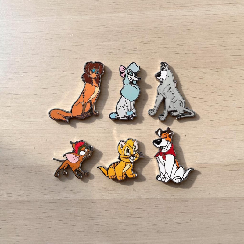 Load image into Gallery viewer, Loungefly Disney Oliver &amp; Company Mystery Box Pin
