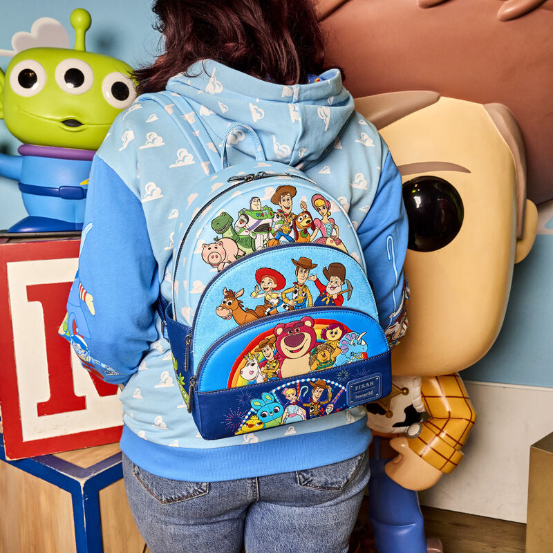 Load image into Gallery viewer, Loungefly Pixar Toy Story Movie Mini Backpack
