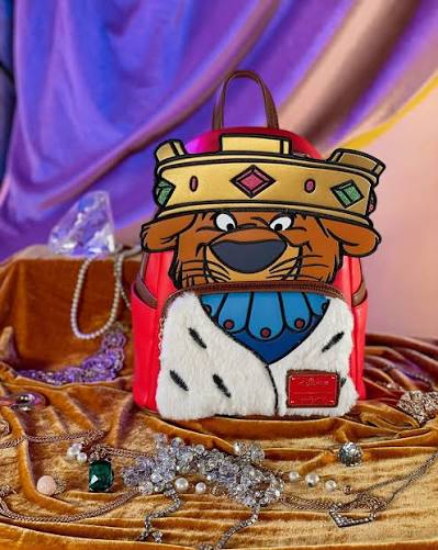 Load image into Gallery viewer, Loungefly Disney Robin Hood Prince John Cosplay Mini Backpack - Preorder
