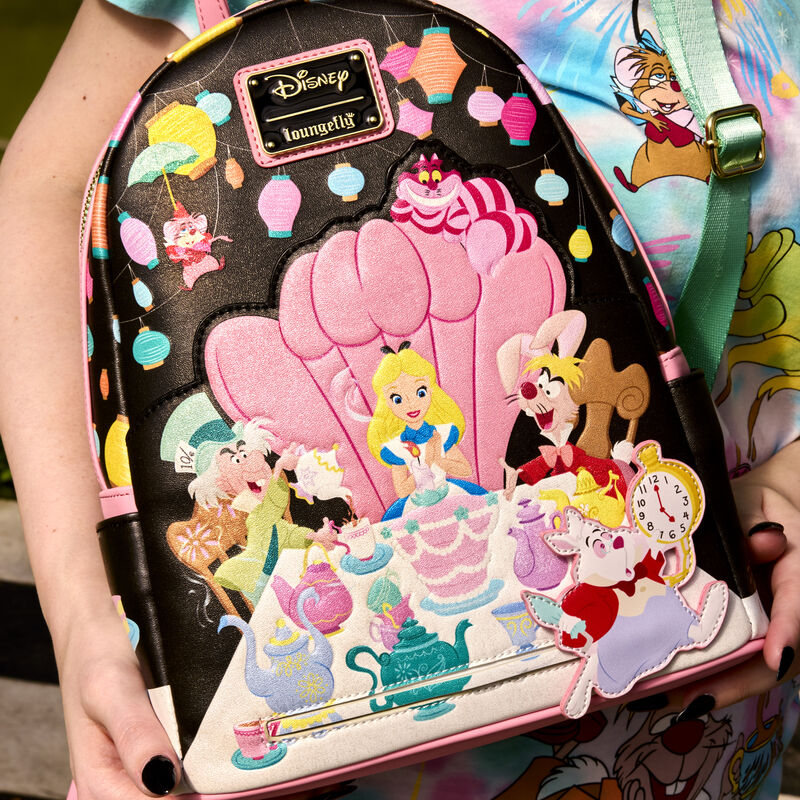 Load image into Gallery viewer, Loungefly Disney Alice in Wonderland Unbirthday Mini Backpack - LF Lovers
