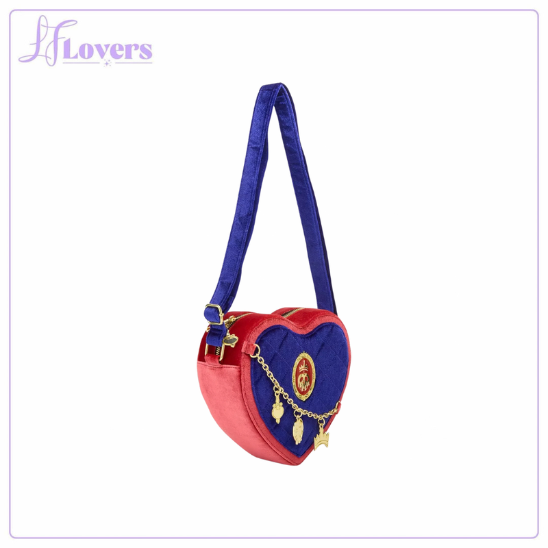 Load image into Gallery viewer, Loungefly Disney Evil Queen Quilted Heart Crossbody Bag - Coming Soon - LF Lovers
