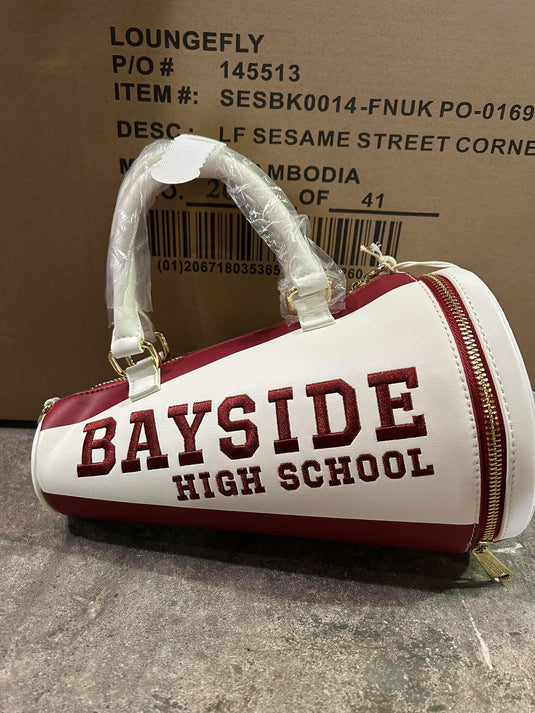 OUTLET - Loungefly Universal Saved By The Bell Bayside High Megaphone Figural Crossbody - DAMAGED - LF Lovers