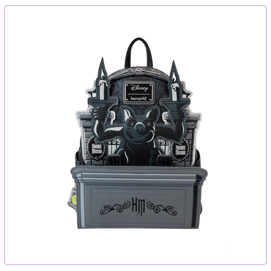 Loungefly Disney Haunted Mansion Gargoyle Wallpaper Mini Backpack LF Lovers