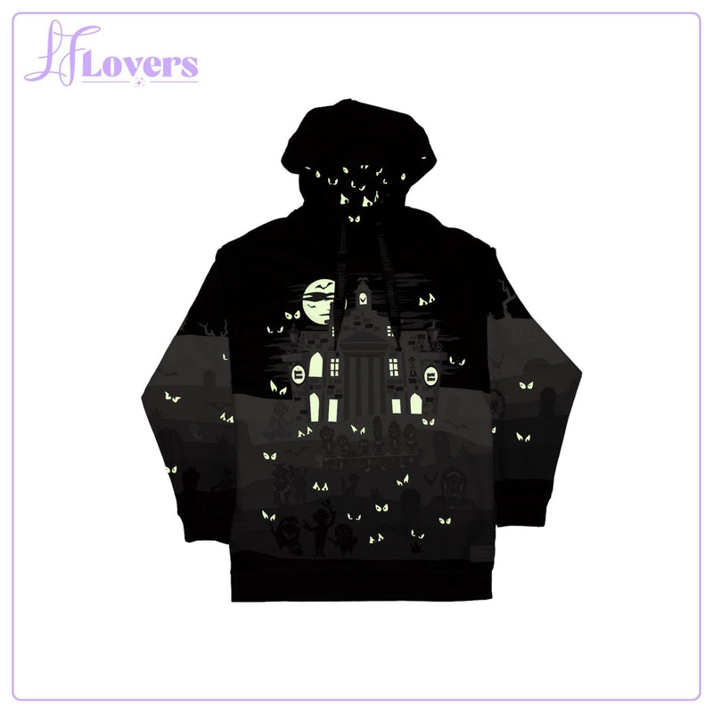 Load image into Gallery viewer, Loungefly Disney Haunted Mansion Hoody

