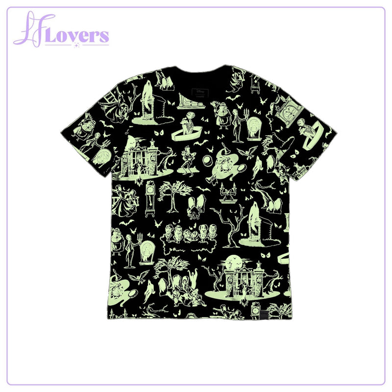 Load image into Gallery viewer, Loungefly Disney Haunted Mansion Unisex Tee
