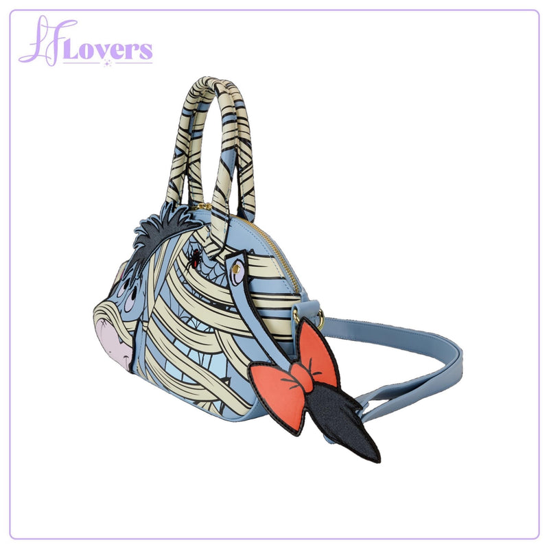 Load image into Gallery viewer, Loungefly Disney Winnie The Pooh Sad Clown Eeyore Crossbody
