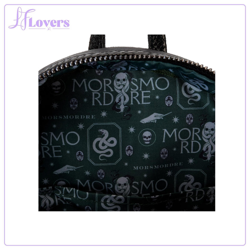 Load image into Gallery viewer, Loungefly Harry Potter Death Eater Cosplay Mini Backpack
