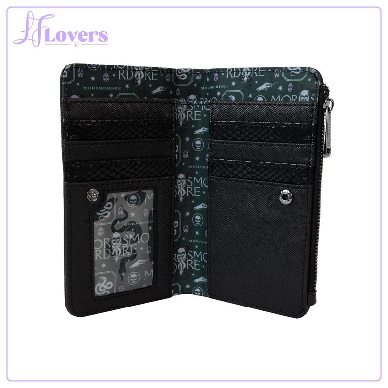 Load image into Gallery viewer, Loungefly Harry Potter Death Eater Zip Around Wallet
