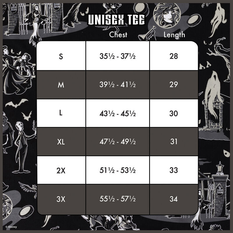Load image into Gallery viewer, Loungefly Disney Haunted Mansion Unisex Tee
