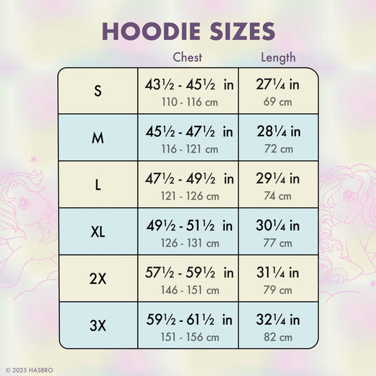 Loungefly Hasbro My Little Pony Crew Clouds Unisex Hoodie