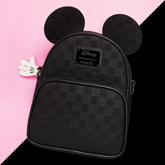 Loungefly Disney Mickey Ear Evergreen Convertible Crossbody