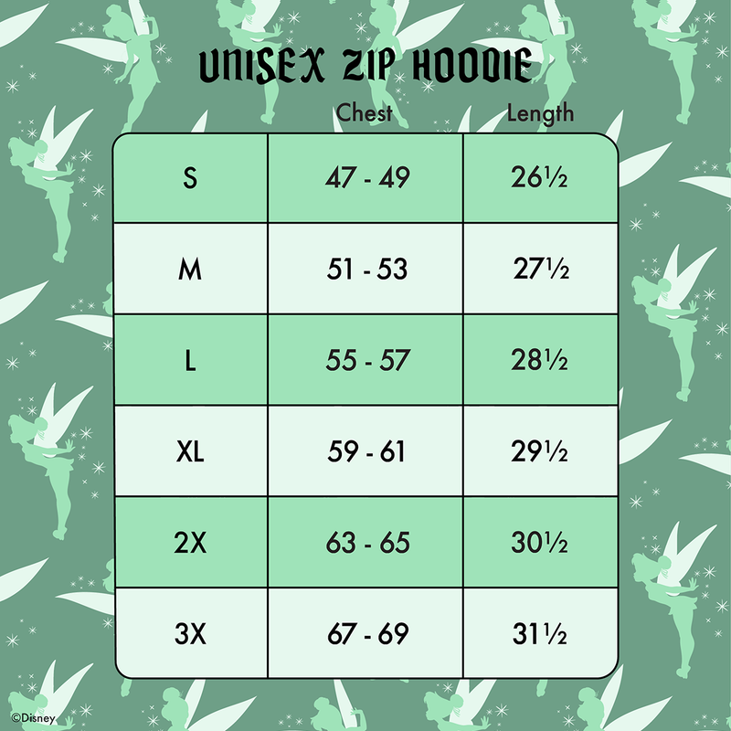 Load image into Gallery viewer, Loungefly Disney Tinker Bell Unisex Zip Hoodie - LF Lovers
