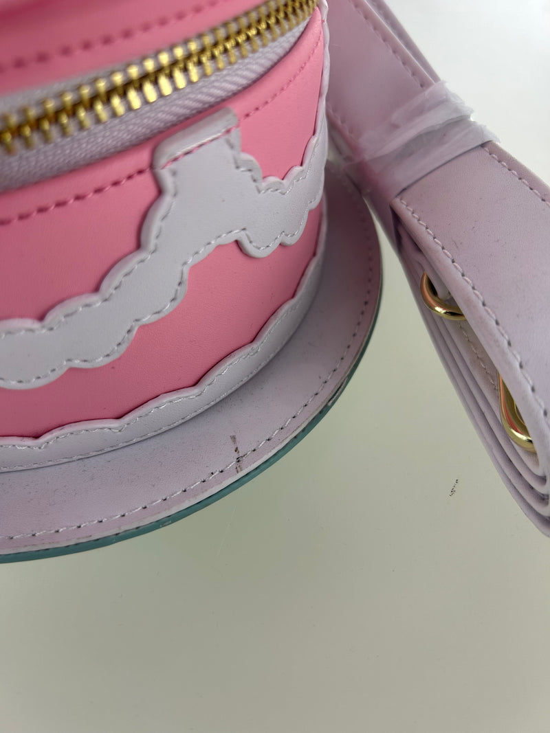 Load image into Gallery viewer, OUTLET - Loungefly Disney Alice in Wonderland Unbirthday Cake Crossbody Bag - DAMAGED - LF Lovers
