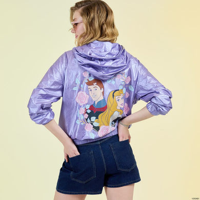Loungefly Disney Princess Aurora & Prince Phillip Unisex Windbreaker - PRE ORDER