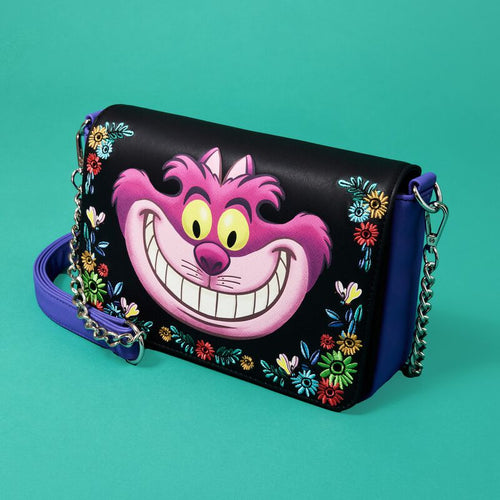 Loungefly Disney Alice In Wonderland Cheshire Cat Crossbody - PRE ORDER