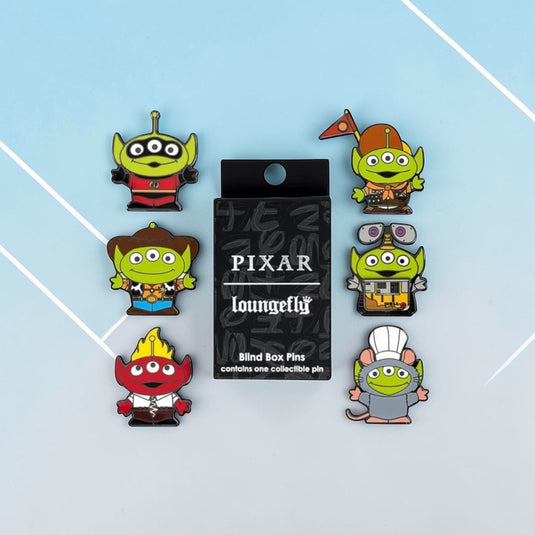 Loungefly Disney Toy Story Aliens as Pixar Characters Blind Box Mystery Pin - LF Lovers