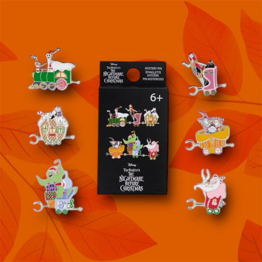 Loungefly Disney The Nightmare Before Christmas Town Train Mystery Box Pins - LF Lovers