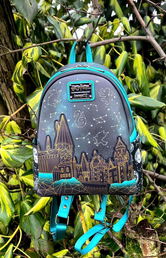 Loungefly Harry Potter Hogwarts Castle Constellations Glow-in-the-Dark Mini Backpack - LF Lovers