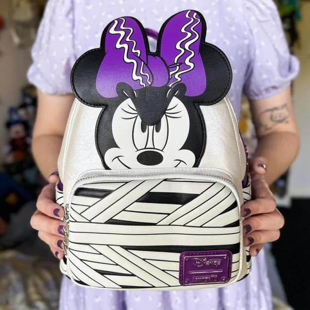Load image into Gallery viewer, Loungefly Disney Bride of Frankenstein Minnie Mini Backpack - LF Lovers
