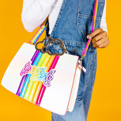 Loungefly Lisa Frank Rainbow Cloud Handle Chain Strap Crossbody - LF Lovers