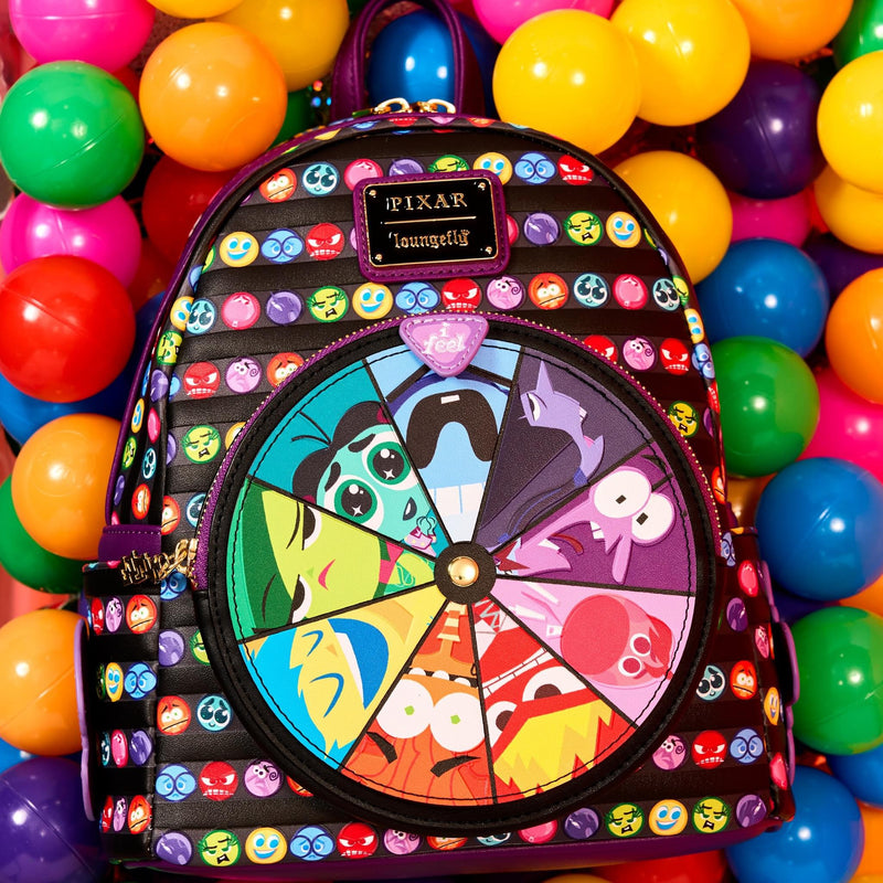 Load image into Gallery viewer, Loungefly Pixar Inside Out 2 Core Memories Mini Backpack - LF Lovers
