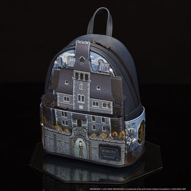 Loungefly MGM Wednesday Nevermore Academy Mini Backpack - LF Lovers