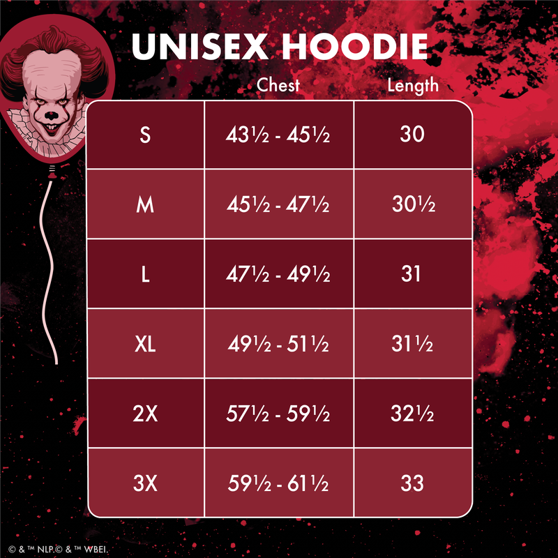 Load image into Gallery viewer, Loungefly Warner Brothers IT Pennywise Hooded Sweatshirt - LF Lovers
