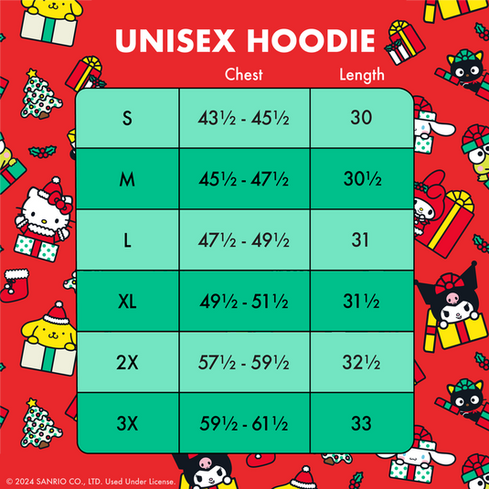 Loungefly Sanrio Winter Wonderland Zip Hooded Sweatshirt