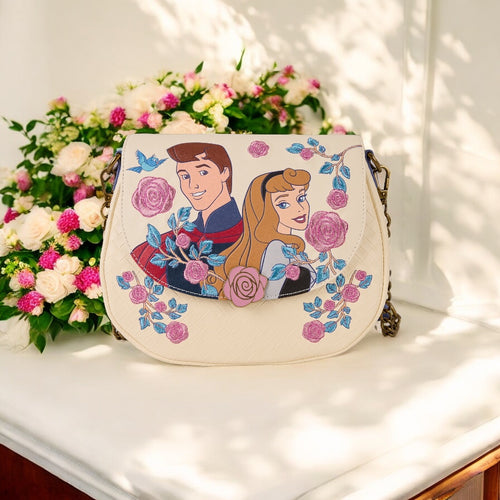 Loungefly Disney Princess Aurora & Prince Phillip Crossbody - PRE ORDER