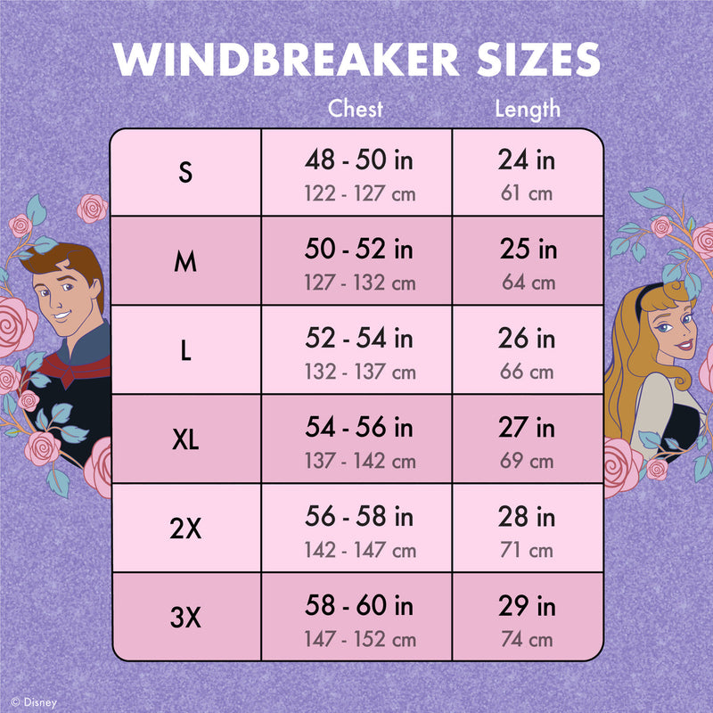 Load image into Gallery viewer, Loungefly Disney Princess Aurora &amp; Prince Phillip Unisex Windbreaker - PRE ORDER - LF Lovers
