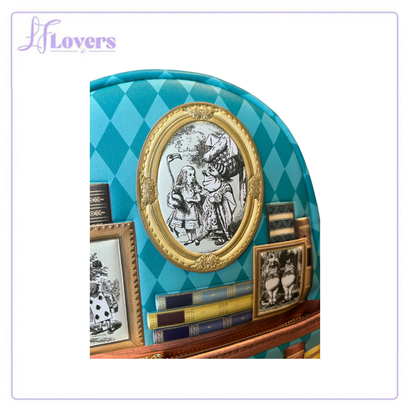 Load image into Gallery viewer, Loungefly Alice in Wonderland Books Mini Backpack - LF Lovers
