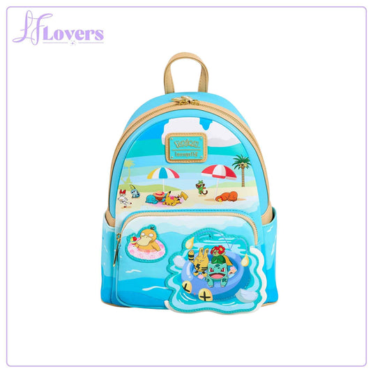 Loungefly Pokémon Beach Day Mini Backpack
