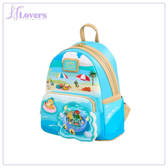 Loungefly Pokémon Beach Day Mini Backpack