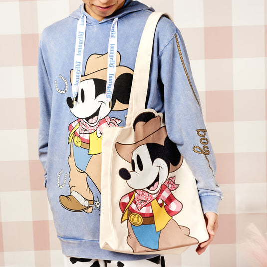 Loungefly Disney Mickey Mouse Canvas Tote Bag - LF Lovers