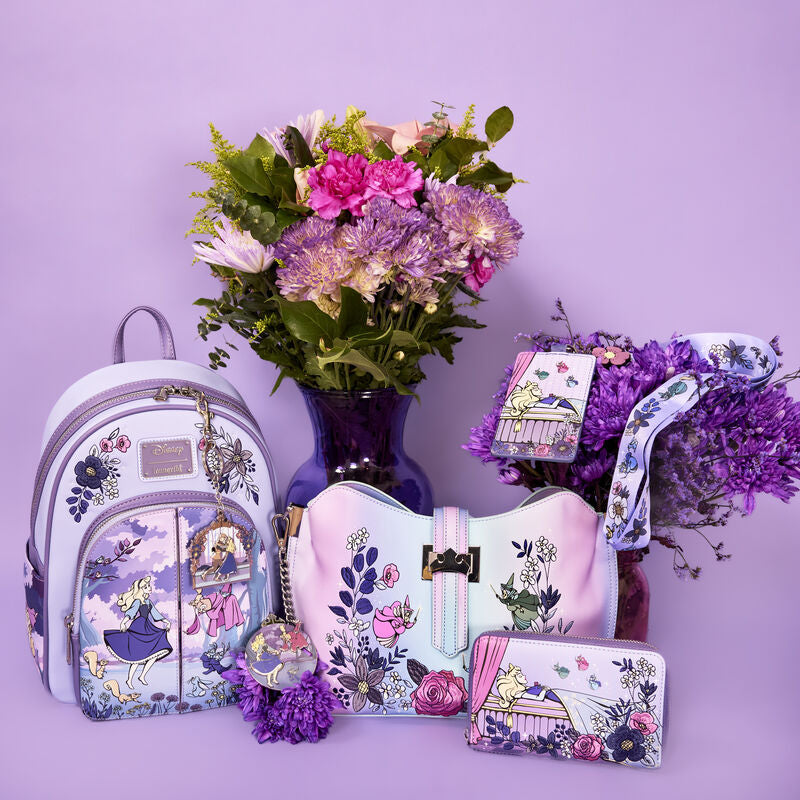 Load image into Gallery viewer, Loungefly Disney Sleeping Beauty 65th Anniversary Scene Mini Backpack - PRE ORDER - LF Lovers
