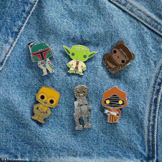 Loungefly Star Wars Pop! Character Blind Box Mystery Pin - LF Lovers