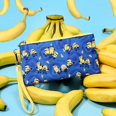 Loungefly Despicable Me Minion Nylon Wristlet